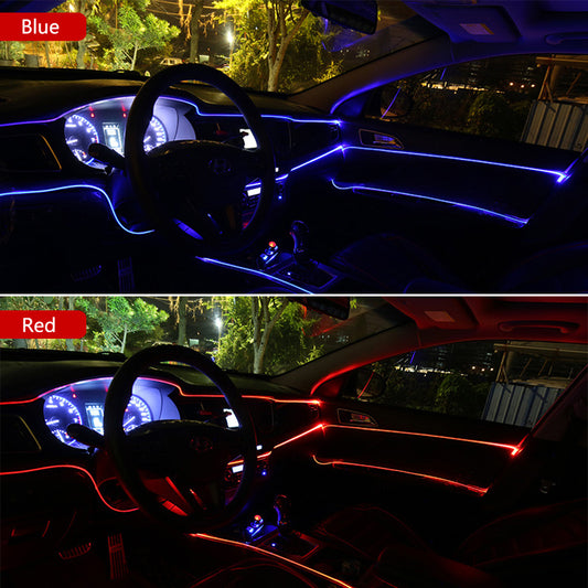 Car Led Strip Light For Neon Party Decoration Light Bicycle Dance Lamp 12V Waterproof USB Strips Lamps