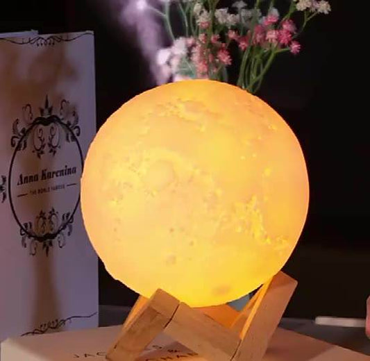 3D Moon Lamp Humidifier Hydrating Device Hydrating Device Aroma Diffuser Big Humidifier Defuser