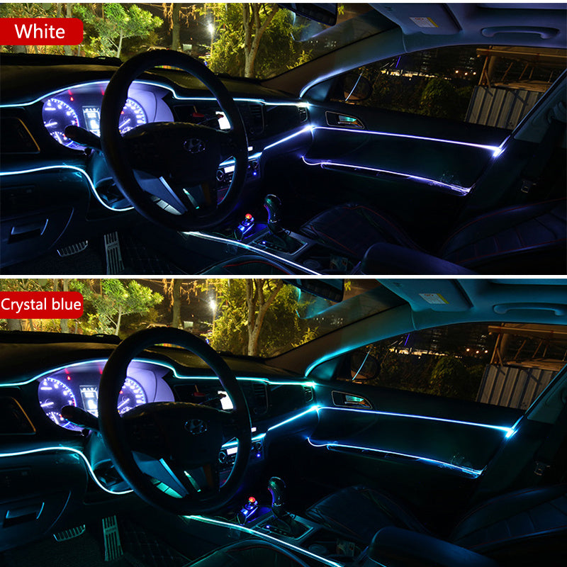 Car Led Strip Light For Neon Party Decoration Light Bicycle Dance Lamp 12V Waterproof USB Strips Lamps